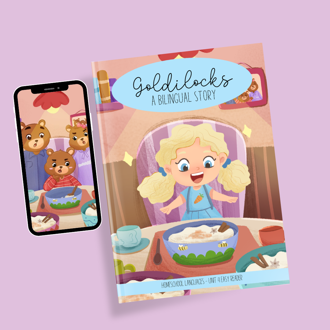 Homeschool Spanish Bilingual Storybook Series – Physical Set + Audio image 7